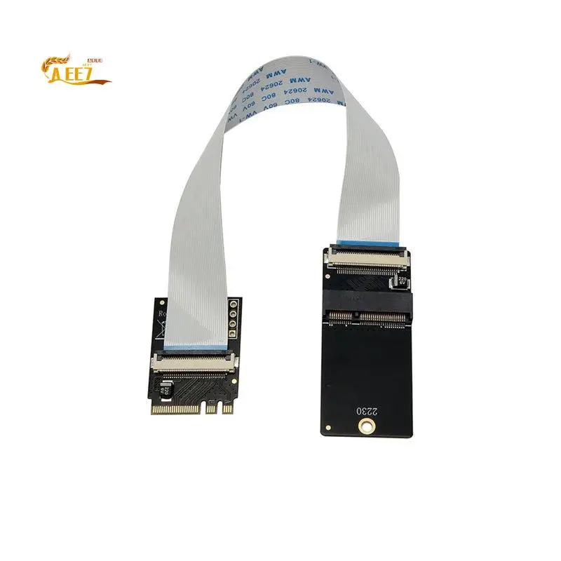 

AEE7-M.2 A+E/E Key Pcie WIFI Card To M.2 E Key Network Adapter Wifi Network Card Extension Cable