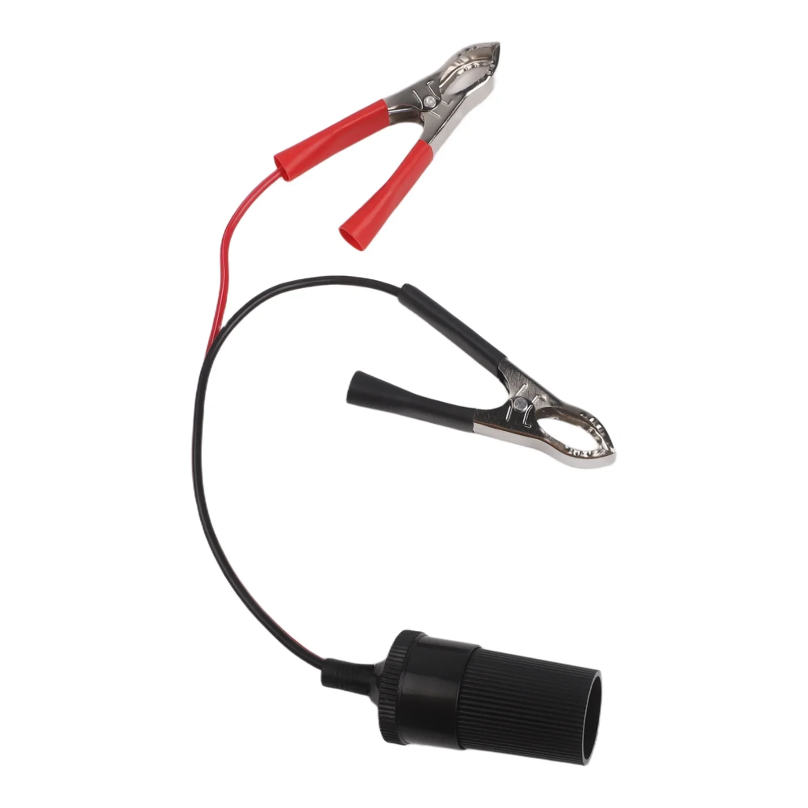 Black Red 12V Car Adapter 12V DC Outlet Connection Cable Car Outlet Adapter DC Power Socket Easy Installation Process