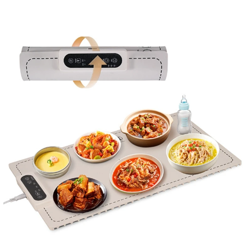 ABGR-صينية تسخين قابلة للتعديل، وسادة تسخين صينية تسخين، وسادة تسخين أدوات المائدة، وسادة تسخين الطعام،