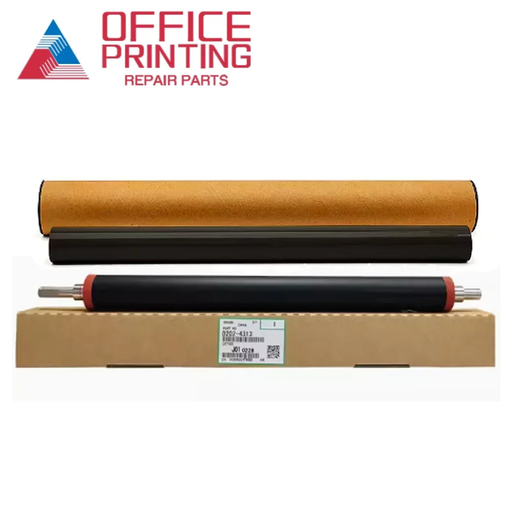 

1Set. MP2554 Fuser Film Sleeve Pressure Roller For Ricoh Aficio MP 2554 3054 3554 4054 5054 MP6054SP Lower Fuser Sleeved Roller