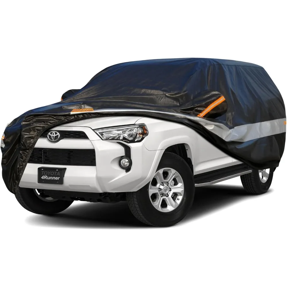 

Custom Tailored 10-Layer SUV Car Cover for 2002-2024 Models, Waterproof and All-Weather Protection for Outdoor Use