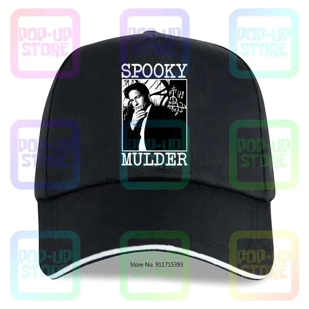 The X Files Spooky Fox Mulder David Duchovny Fbi Special Agent Top Cotton Truck Driver caps Baseball Cap For Men&Women