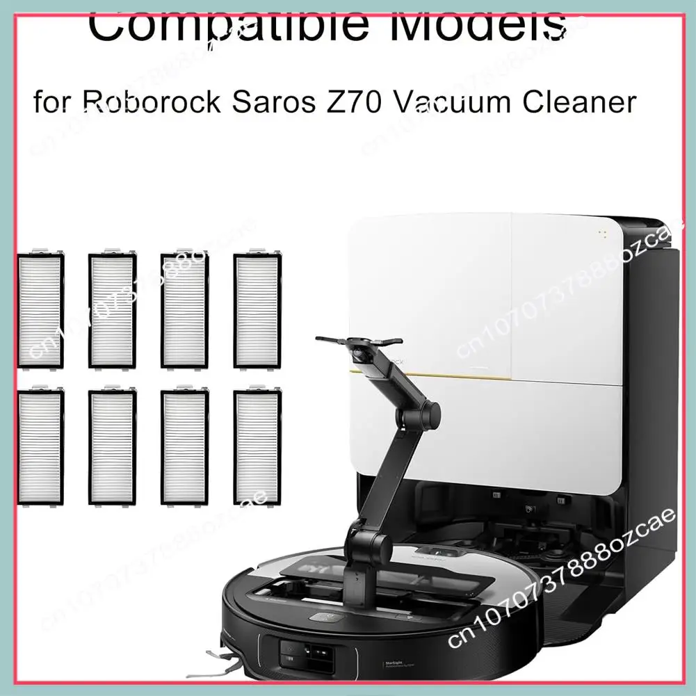 قطع غيار فلتر قابل للغسل A26P لملحقات فلتر HEPA Roborock Saros Z70/ Qrevo Master جهاز آلي لتنظيف الأتربة