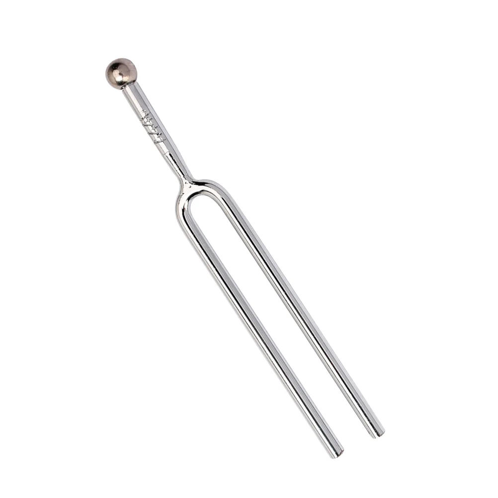 

440Hz A Tone Tuning Fork Tuner Tunning Musical Instrument For Violin Guitar R41 (Silver) 440Hz Tuning Fork