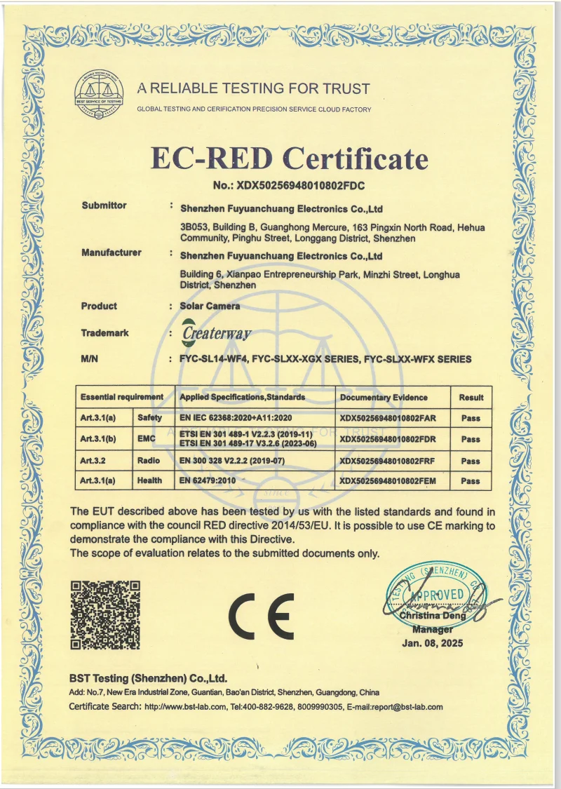 عدسة مزدوجة كاملة الألوان CMOS الأمن في الهواء الطلق تعمل بالطاقة الشمسية كاميرا IP 30 متر للرؤية الليلية AI التكنولوجيا المدمج في صفارة الإنذار هيئة التصنيع العسكري المنزل #6