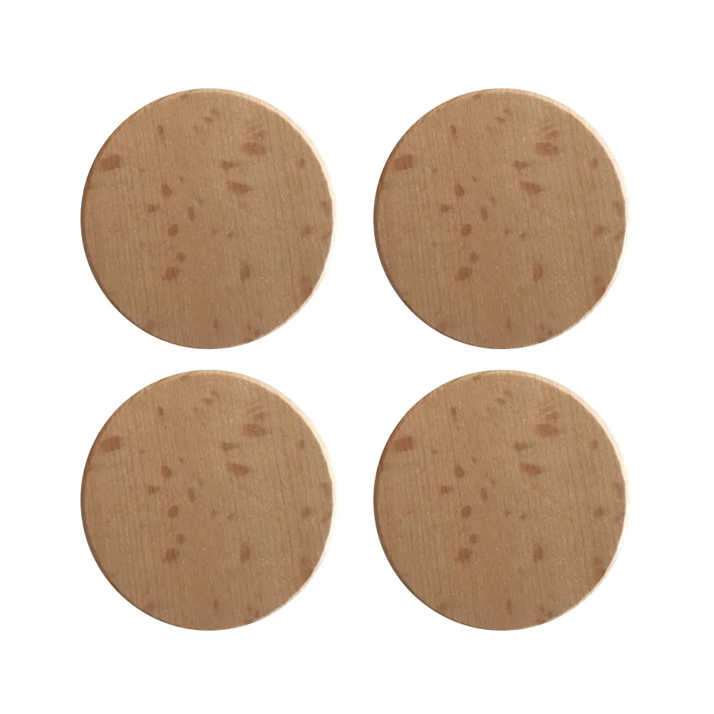 

20Pcs Beech Wood Slices 5Cm Round Natural Wooden Discs for DIY Craft Painting Home Decor Educational Math Tools Smooth Premium