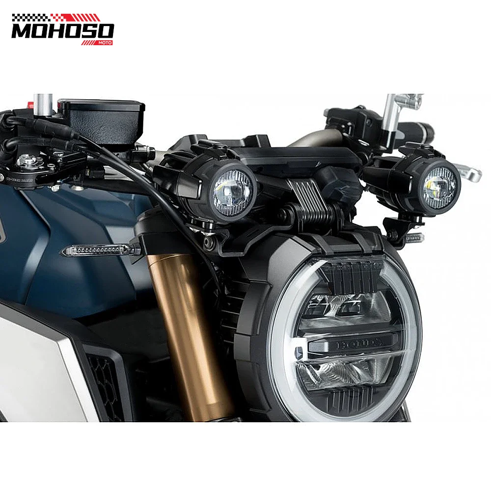 FOR Honda CB650R Neo Sports Cafe Motorcycle Auxiliary Light Mounting Brackets Driving Lamp Spotlight Holder CB 650R 2019-2024