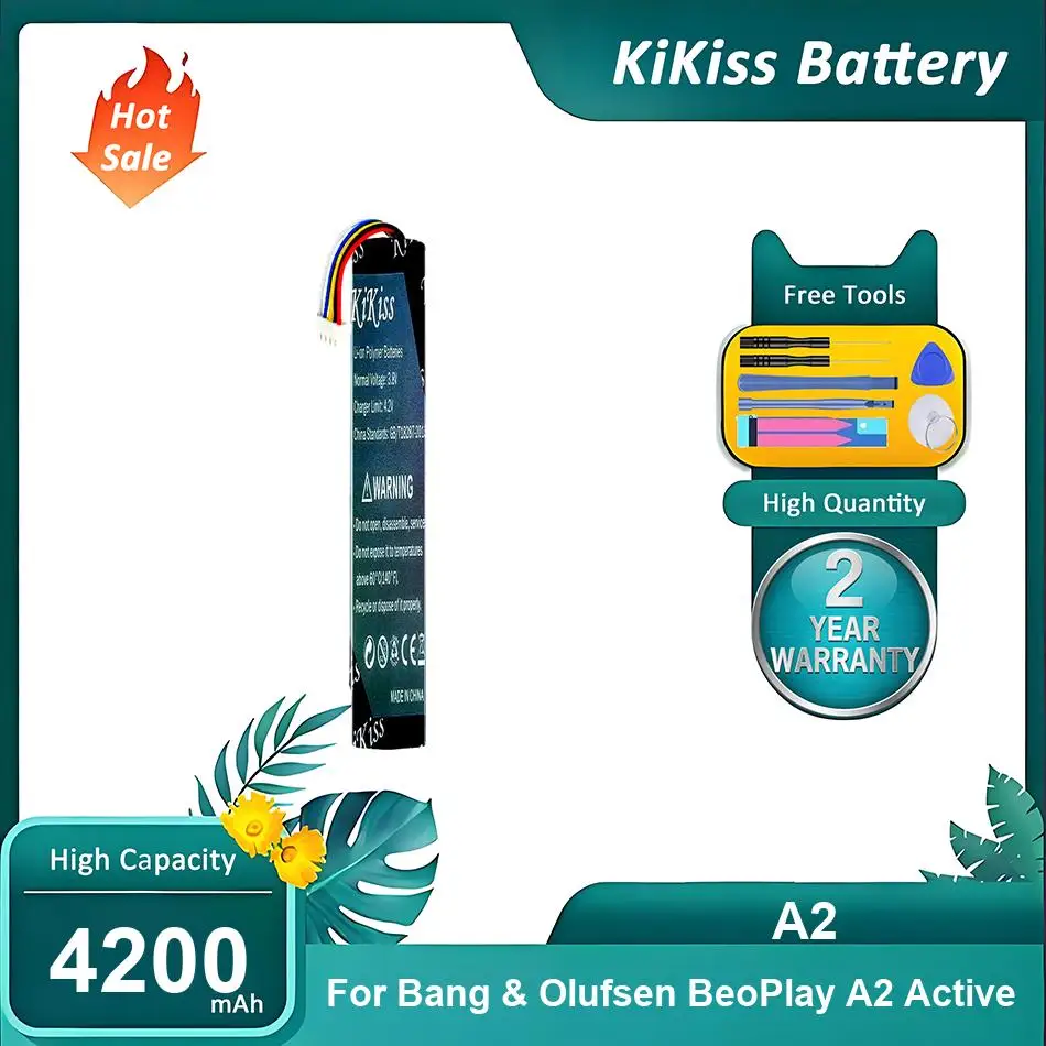 

Replacement Battery For Bang & Olufsen BeoPlay A2 Active,A2,4200mAh