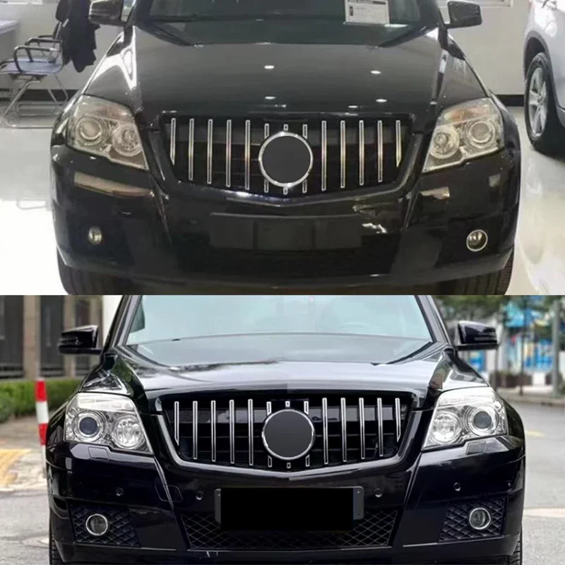 For Mercedes Benz GLK-Class X204 GLK260 GLK300 GLK350 2008-2015 Car Front Bumper Air Intake Radiator Grille Car Accessories