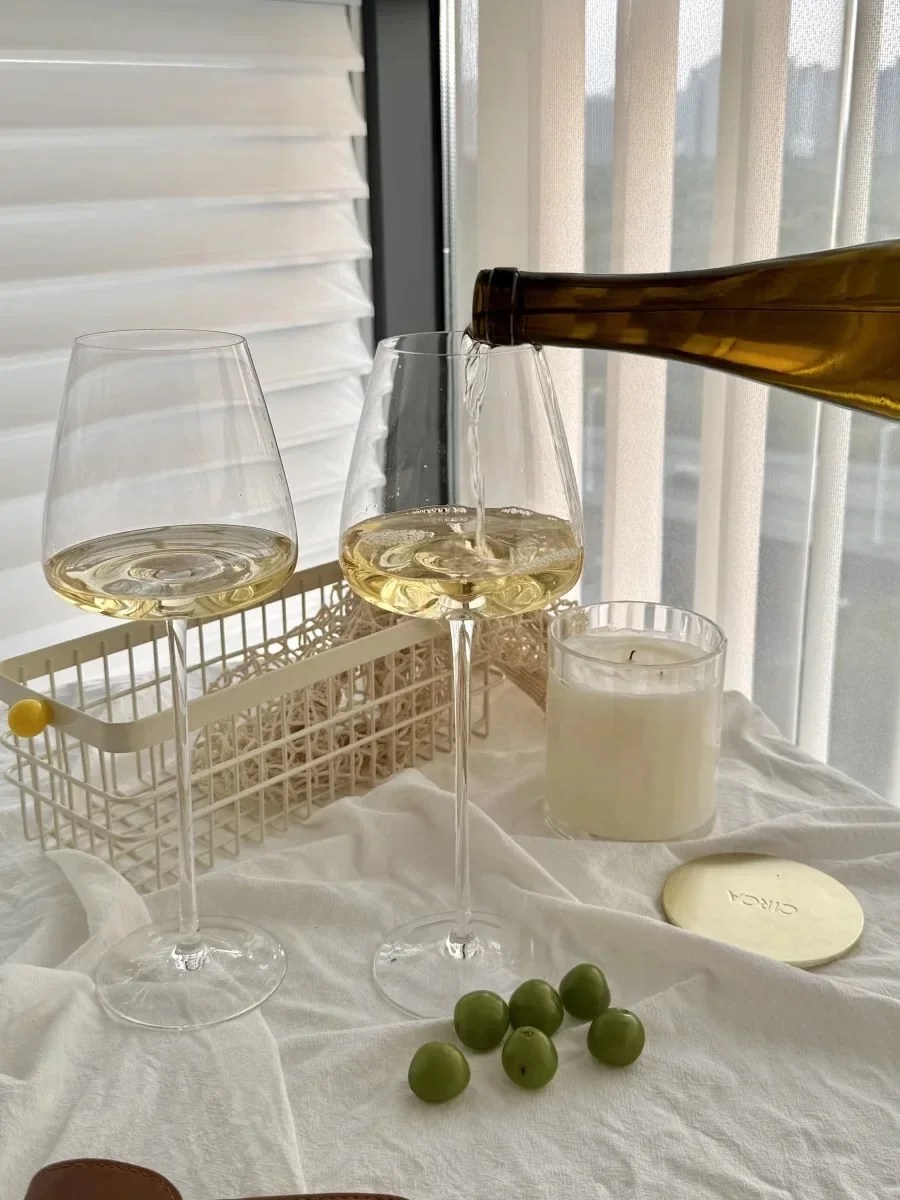 Transparent Large Burgundy Red Wine Wine Glasses Glasses Crystal Glass Grape Champagne Glasses High Capacity