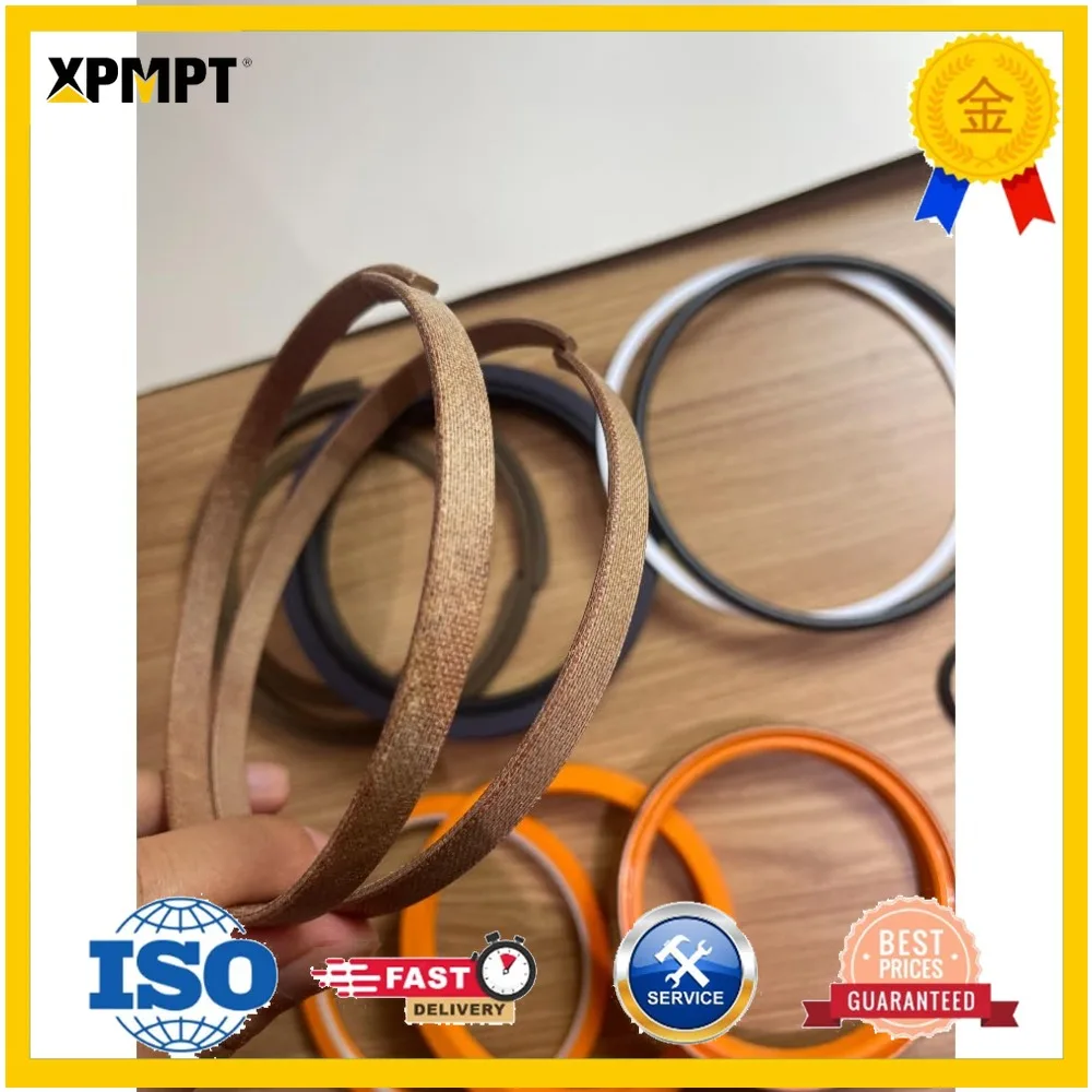 PTFE Oil Seals Arm Cylinder Seal Kit Compatible with Hyundai R-200-5 Hydraulic Excavators