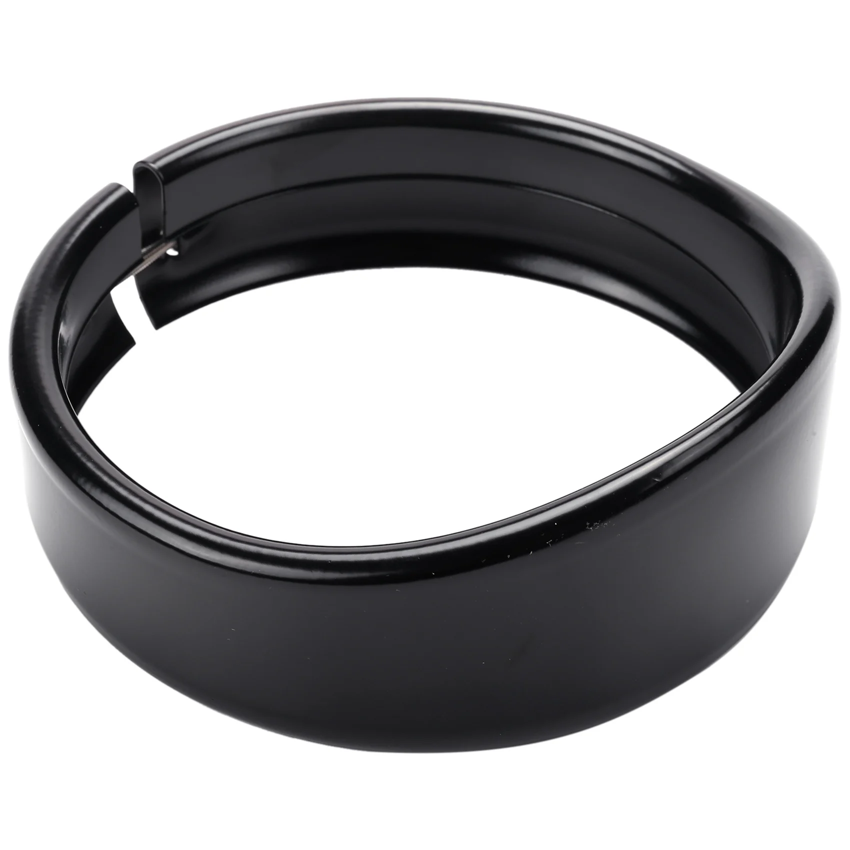 

Trending Motorcycle Headlight Trim Rings 5.75 Inch Headlight Visor Style Trim Ring Black Decorate Visor Trim Rings Compatible Fo