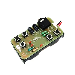 FM Stereo Simple Radio Parts DIY Radio Assembly Kit 2.7-3.3V DIY Electronic Kit 76--108MHz Teaching Internship Kit