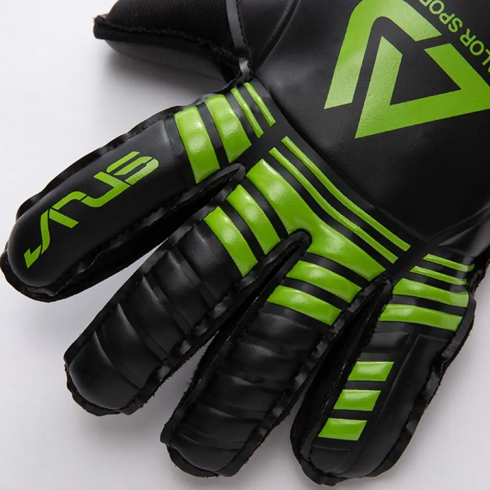 

Finger Protection Goalie Gloves Non-Slip Wear-Resistant Latex Soccer Gloves Handguard Thickened Sports Gloves Soccer Training