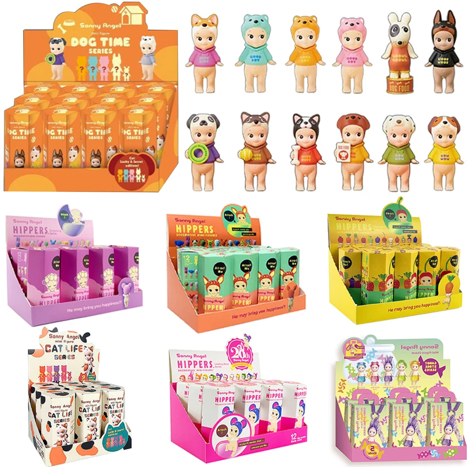 

S Angel Hippers Blind Box Mystery Box Dreaming Series Mini Anime Figure Ornaments Dolls Fan Children Christma Birthday Gift