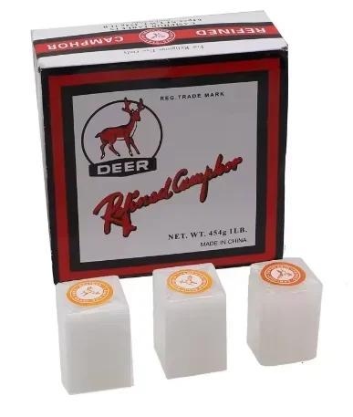 6 blocks Deer Brand Refined Camphor Tablets/blocks Moth SIlverfish Avoid Pure Toilet Household Wardrobe Insect Repellent
