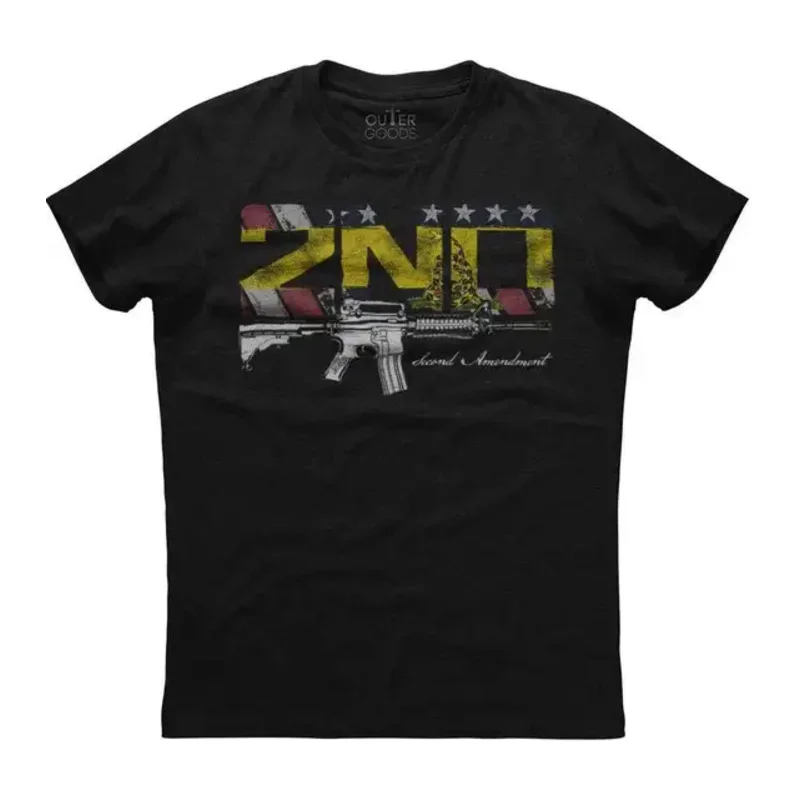 O-Neck T-Shirt for Men, 100% Cotton, Short Sleeve, Casual Tee, Gun Owner, Patriotic, Summer, Size S-3XL