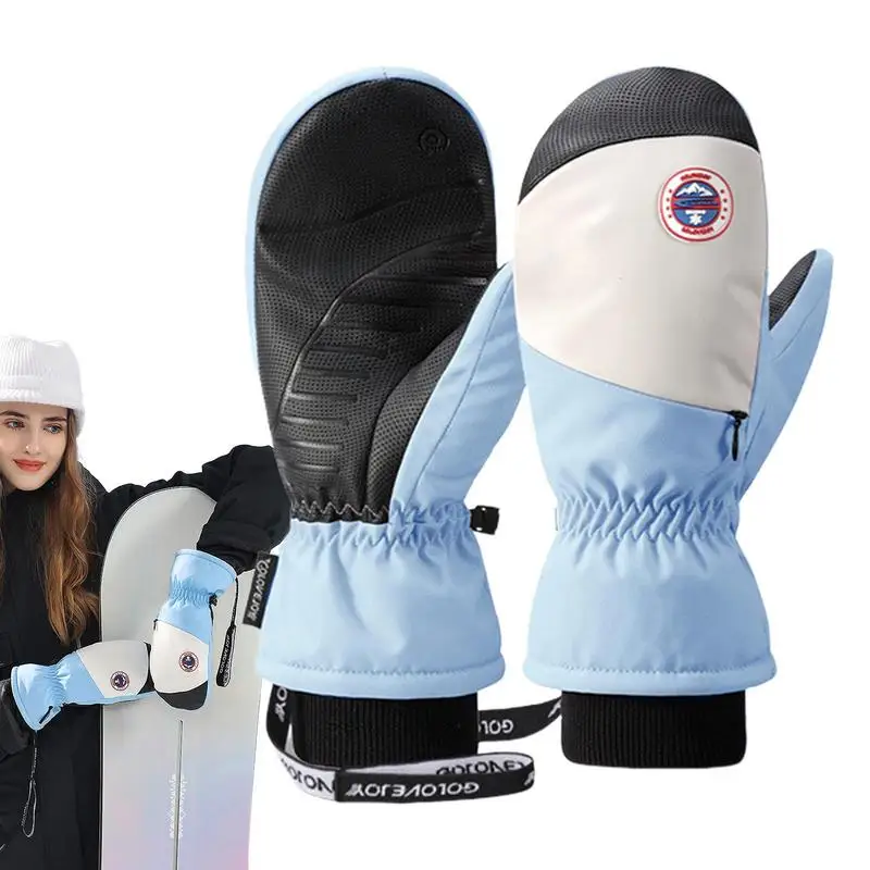 

Winter Ski Gloves Waterproof Cold Weather Touchscreen Mittens Snowboard Gloves Warm Gloves For Men Women Skiing Snowboarding