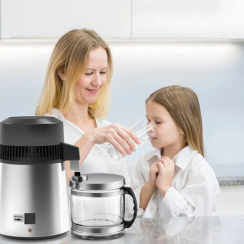 More Convenient Electric Stainless Steel Portable Dental Distilled Water Machine for Sale