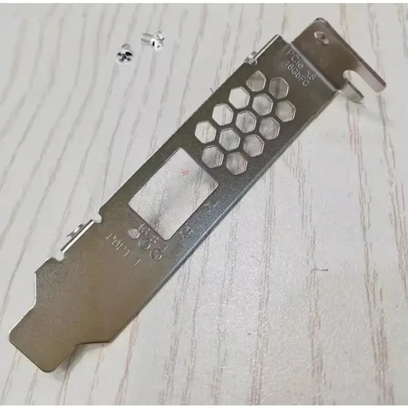 

IO I/O Shield Back Plate for IBM 16Gb HBA Fiber Optic Card 00Y3337 00Y3339 00Y3340 Single Port HBA Short Baffle Plate Bezel