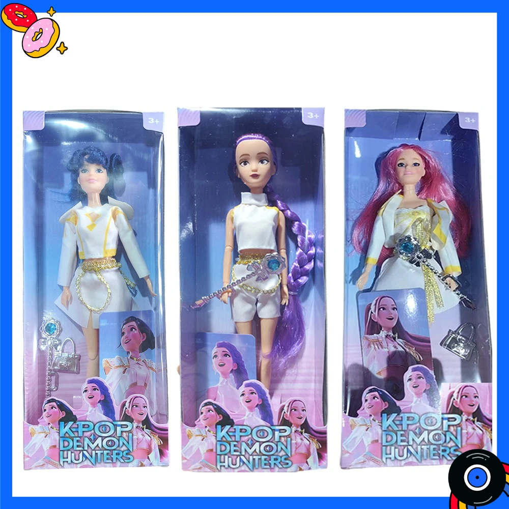 

Виниловые куклы «Охотники на демонов»-аниме K Pop Rumi Mira Zoey с нежной текстурой, хит продаж, подарок на день рождения для девочек
