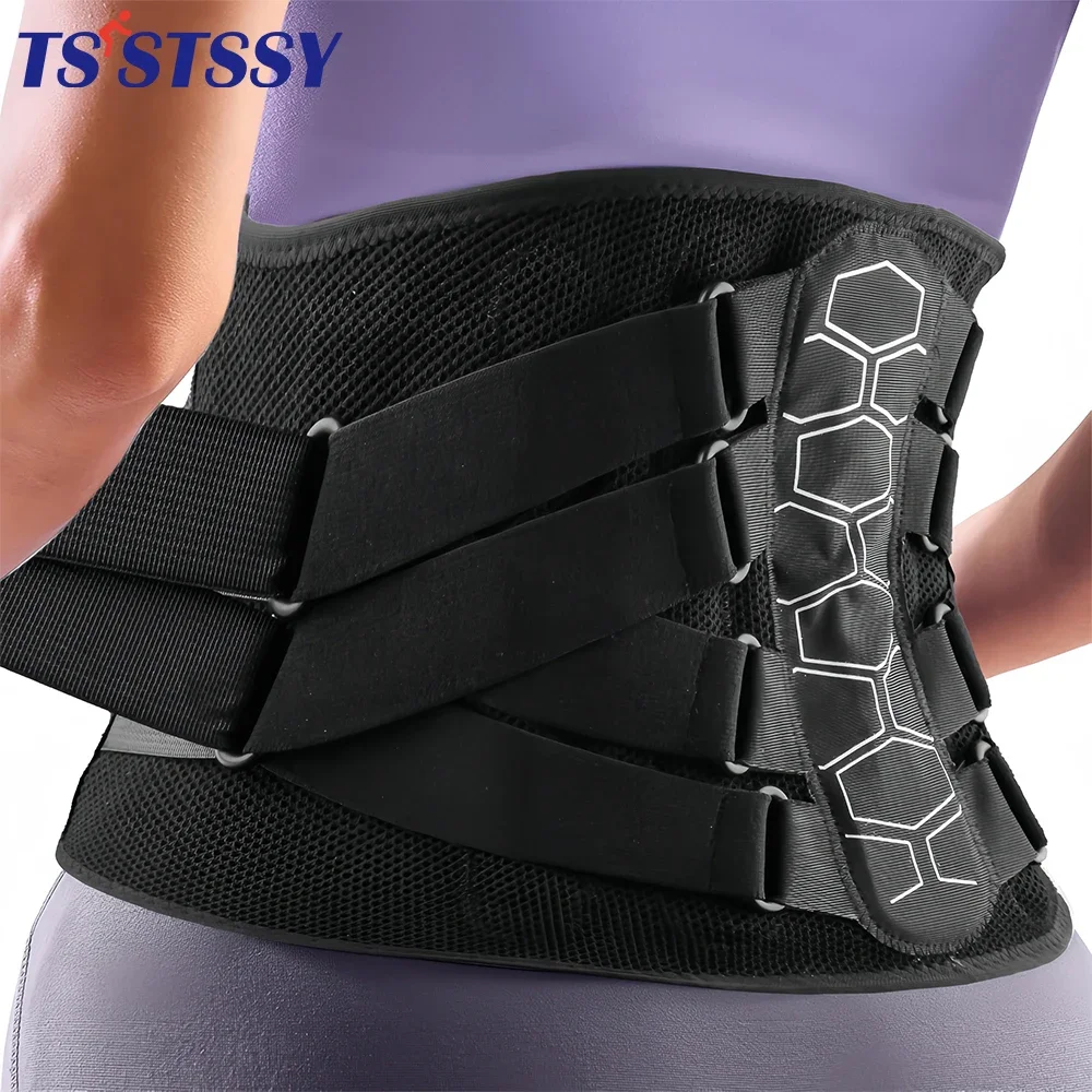 

Back Brace for Lower Back Pain Relief with Pulley System,Lumbar Support Belt for Men & Women with Lumbar Pad, Ergonomic Design