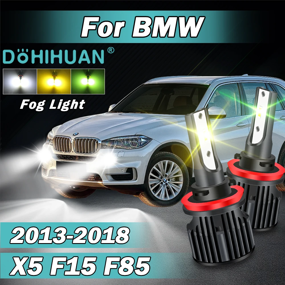 

For BMW X5 F15 F85 Front Fog Light Lamp Led Bulb 2013 2014 2015 2016 2017 2018