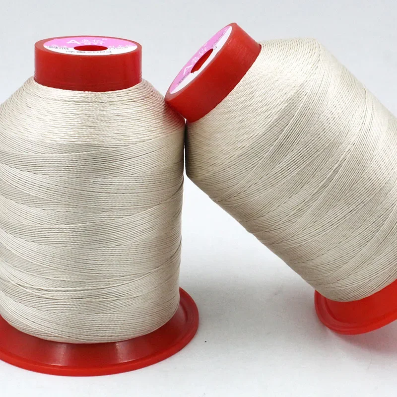 High Temperature Corrosion Resistant Fireproof glass Thread 0.35mm for Marine Upholstery, Leather, Sewing Crafts Firefighting