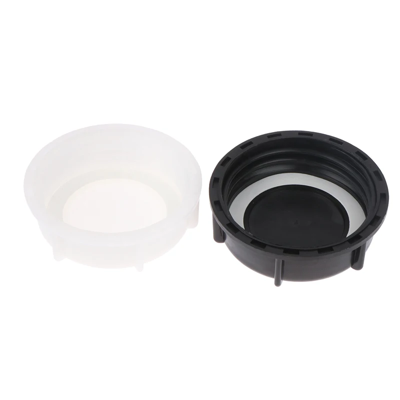 1Pc 100*8MM Plastic Valve Lid Black White Cap For IBC Ton Barrel Tank Valve Leakproof Dust Cover IBC Ton Barrel Accessories