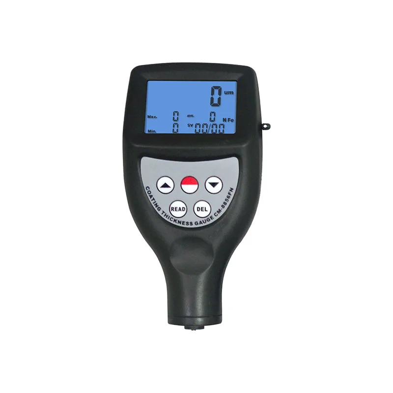 CM-8855 Integral Coating Thickness Gauge F Magnetic Induction/NF Type Eddy Current with 99 Groups Data Memory Range 0~1250um