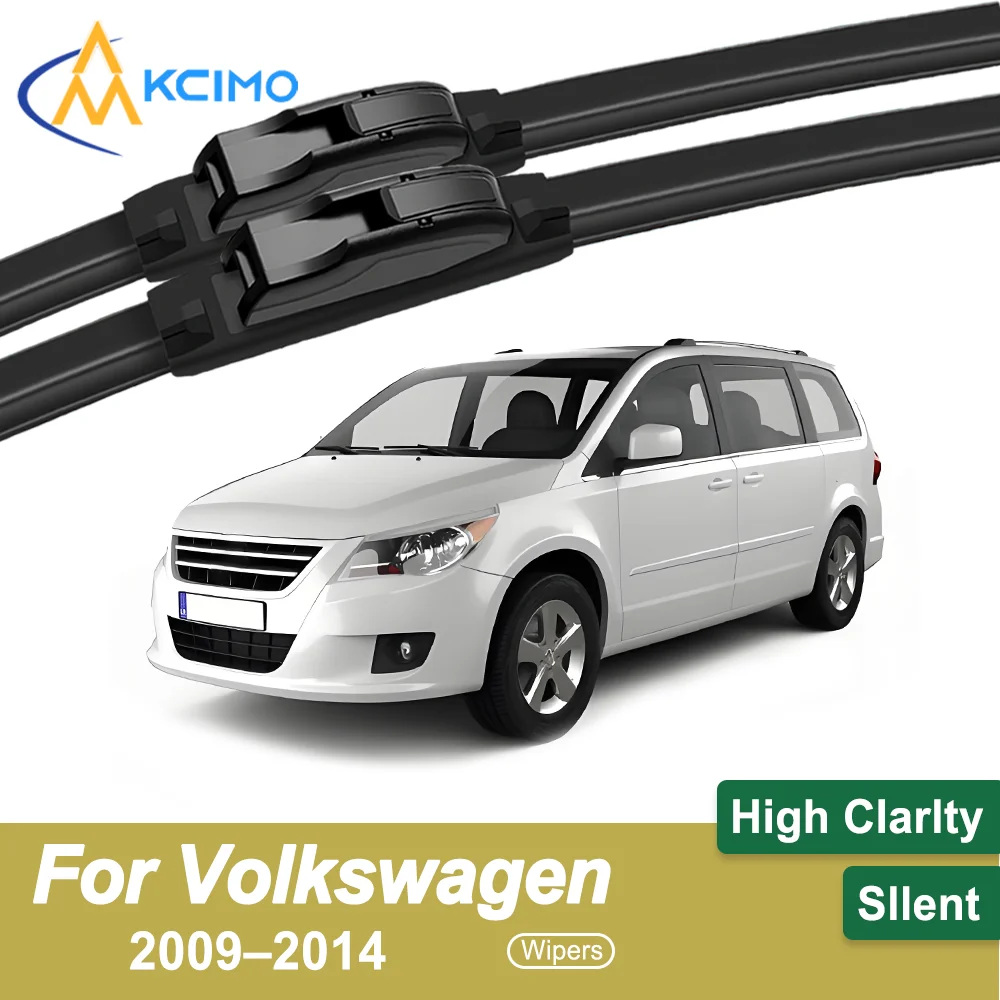 

Premium 2-Pack Windshield Wipers Compatible For Volkswagen Routan 2009–2014 All-Weather Durability for Safe Driving