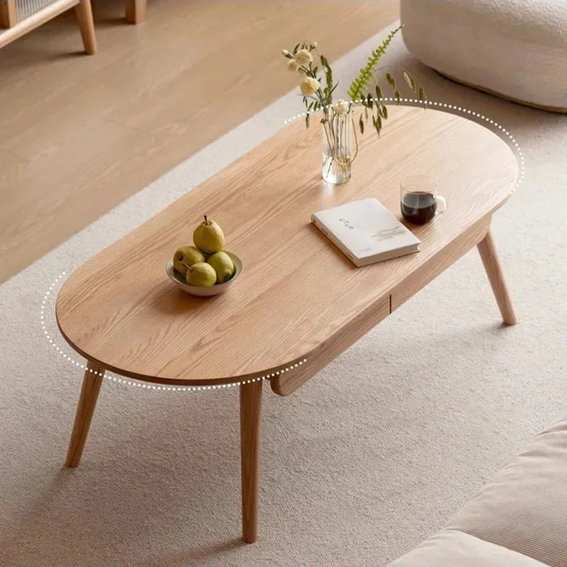 

Aesthetic Standing Coffee Table Wood Space Saving Antique Designer Room Decor Clear Side Table Writing Mesas Bajas Home Design