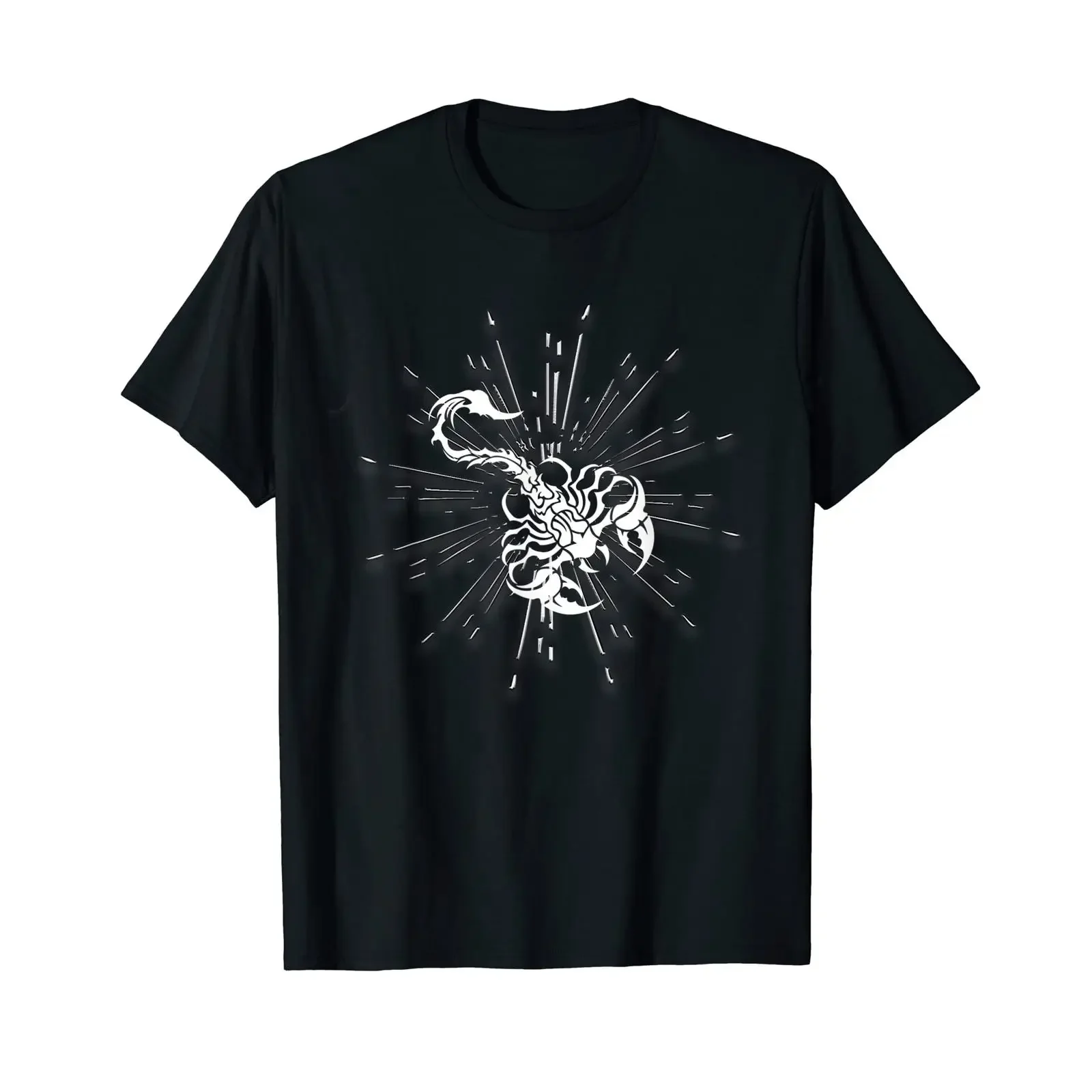 Camiseta Sternzeichen Skorpion Squad Horoscopes vintage lavada e elástica para uso diário, confortável e casual.