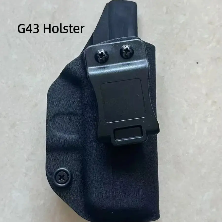 

LesGo G43 IWB Holster for Glock 43X Holster Glock 43 Inside Waistband Carry Holster with Key kydex G43X holster IWB