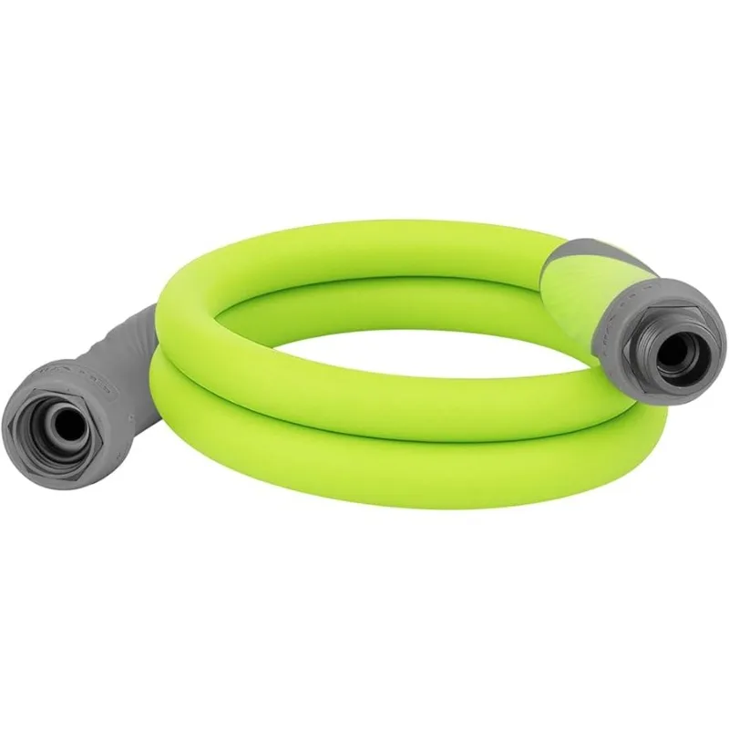 

Garden Lead-in Hose with SwivelGrip, 5/8 in. x 5 ft., Lightweight All-Weather Water Hose, Durable and Flexible, Leak-Free Connec