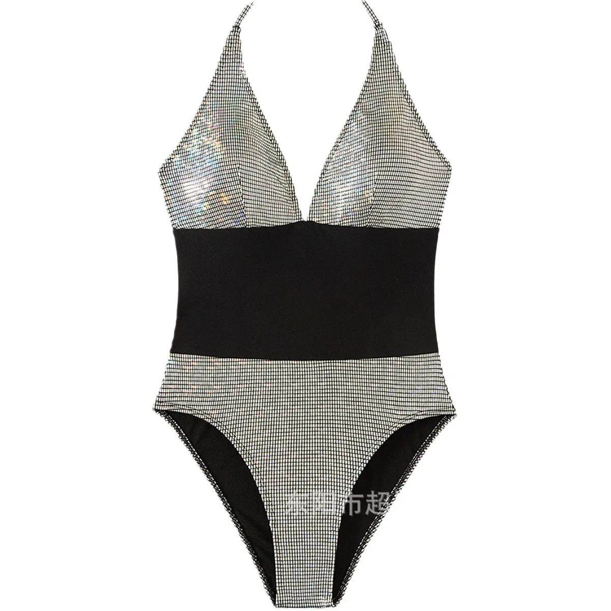 원피스 브론징 수영복 홀터넥 섹시 비치 비키니 2025 신상