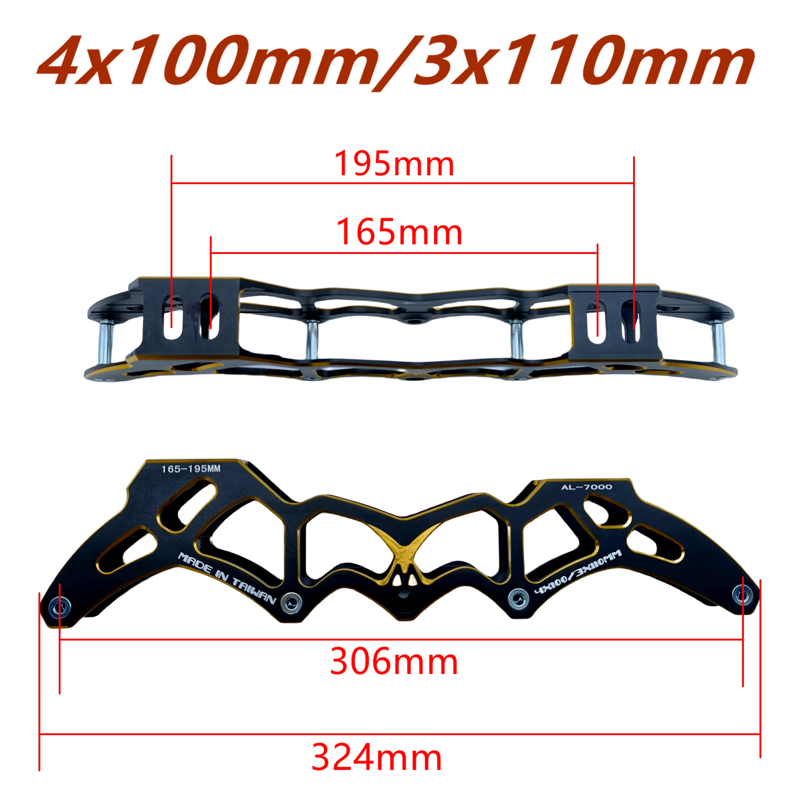 شحن مجاني إطار سرعة مسطح 2 في 1 4x100mm-3x110mm 4x110mm 3x125mm