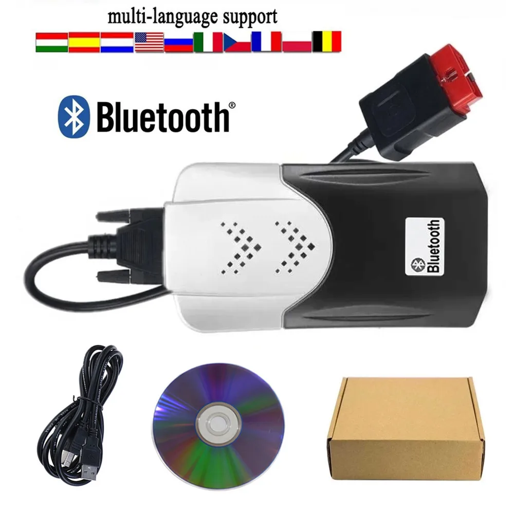 Новинка Vci Vd Ds150e Cdp с Bluetooth 2021,11 генератором ключей на Cd для TNESF Дельфин ORPDC OBD сканер OBD2 диагностические инструменты для автомобилей и грузовиков