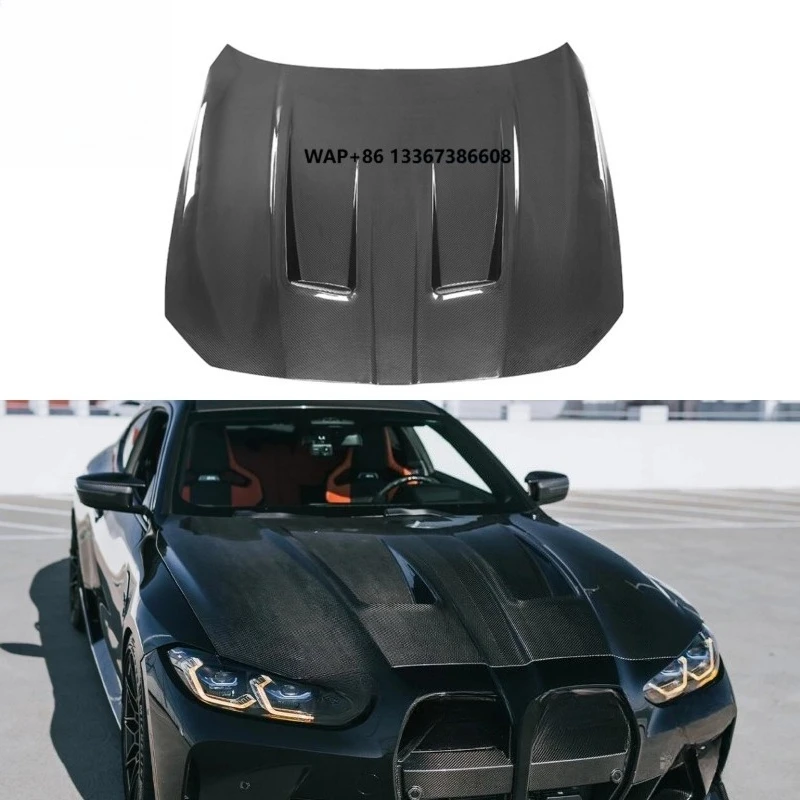 

Style Dry Carbon Fiber Hood Engine Cove Perfect Fitment Guaranteed