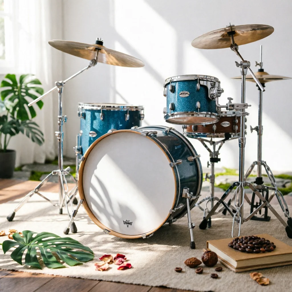 Cymbal Band Easy to Install Hi-Hat Effect Band Hi Hat Tambourine Lightweight Percussion Part Two Material Options for Drummers