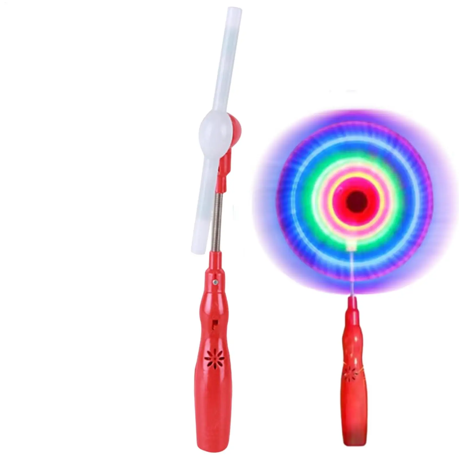 Flashing Light Up Windmill Light Up Windmill Kids Battery-Operated Dazzling Pinwheel With Music For Boys Girls Teens Children