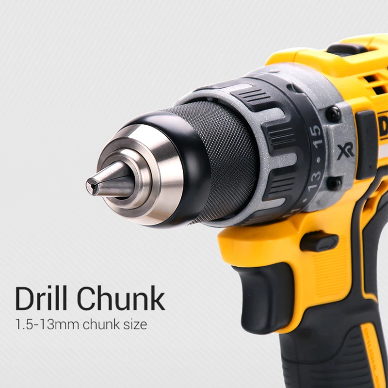 DEWALT Cordless Electric Drill 18V High Torque Brushless Multifunctional DCD791 Screwdriver 1/2\