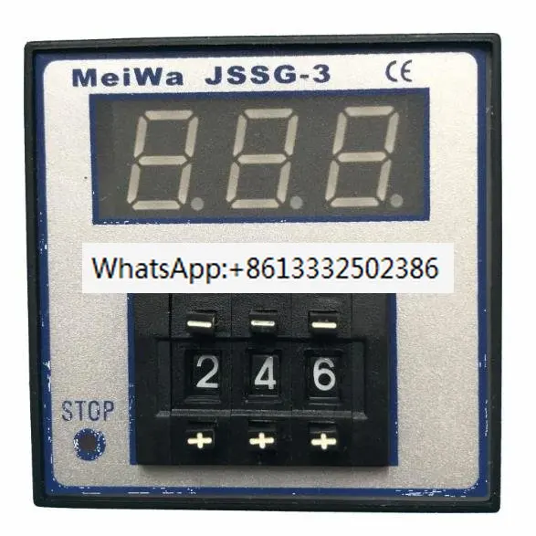 

Temadix Genuine new MEIWA JSSG-3 series time relay JSSG-3-JF