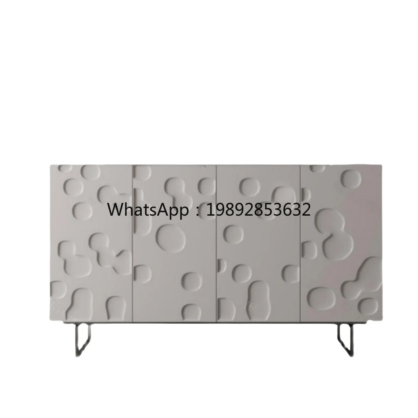 LYY Light Luxury Piano Lacquer Sideboard Entryway Living Room Wall-Mounted Storage Cabinet Decorative Cabinet
