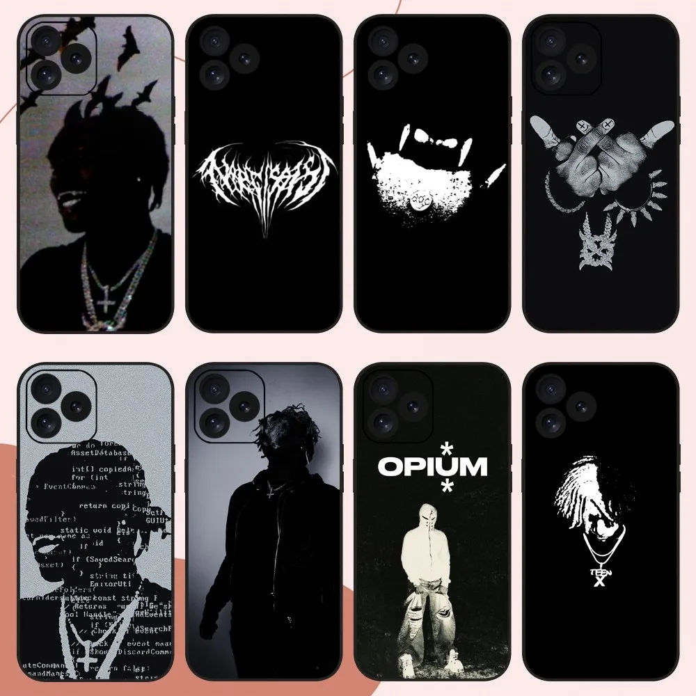 Narcissist Opium Carti Ken Carson Phone Case For iPhone 14 15 8 11 12 13 XS Mini X XR PRO MAX Plus Cover