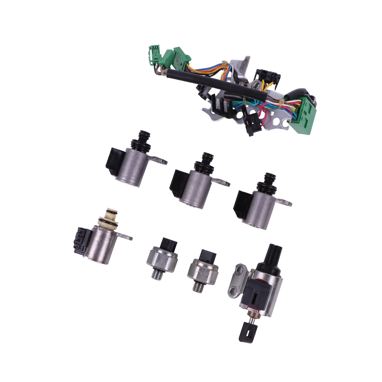33446-JF011 JF011E RE0F10A F1CJA CVT Transmission Valve Body Solenoids Kit for Nissan Altima Sentra Dodge with 6 Months Warranty