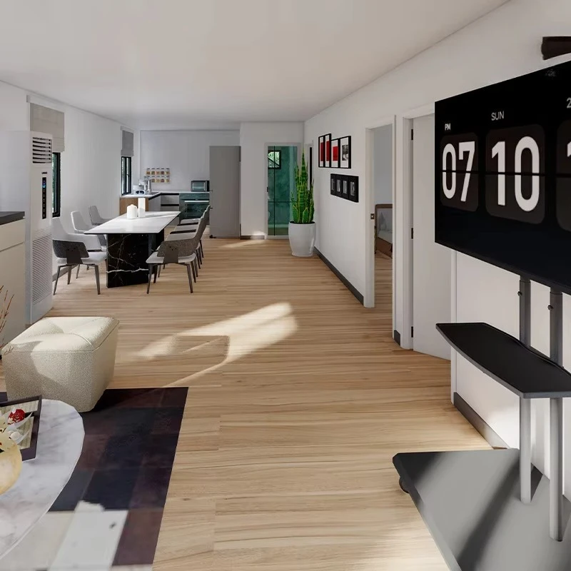 فيلا جاهزة حديثة سهلة التركيب منزل حاوية قابلة للطي من طابقين مع 3 غرف نوم منزل حاوية قابلة للتوسيع #5