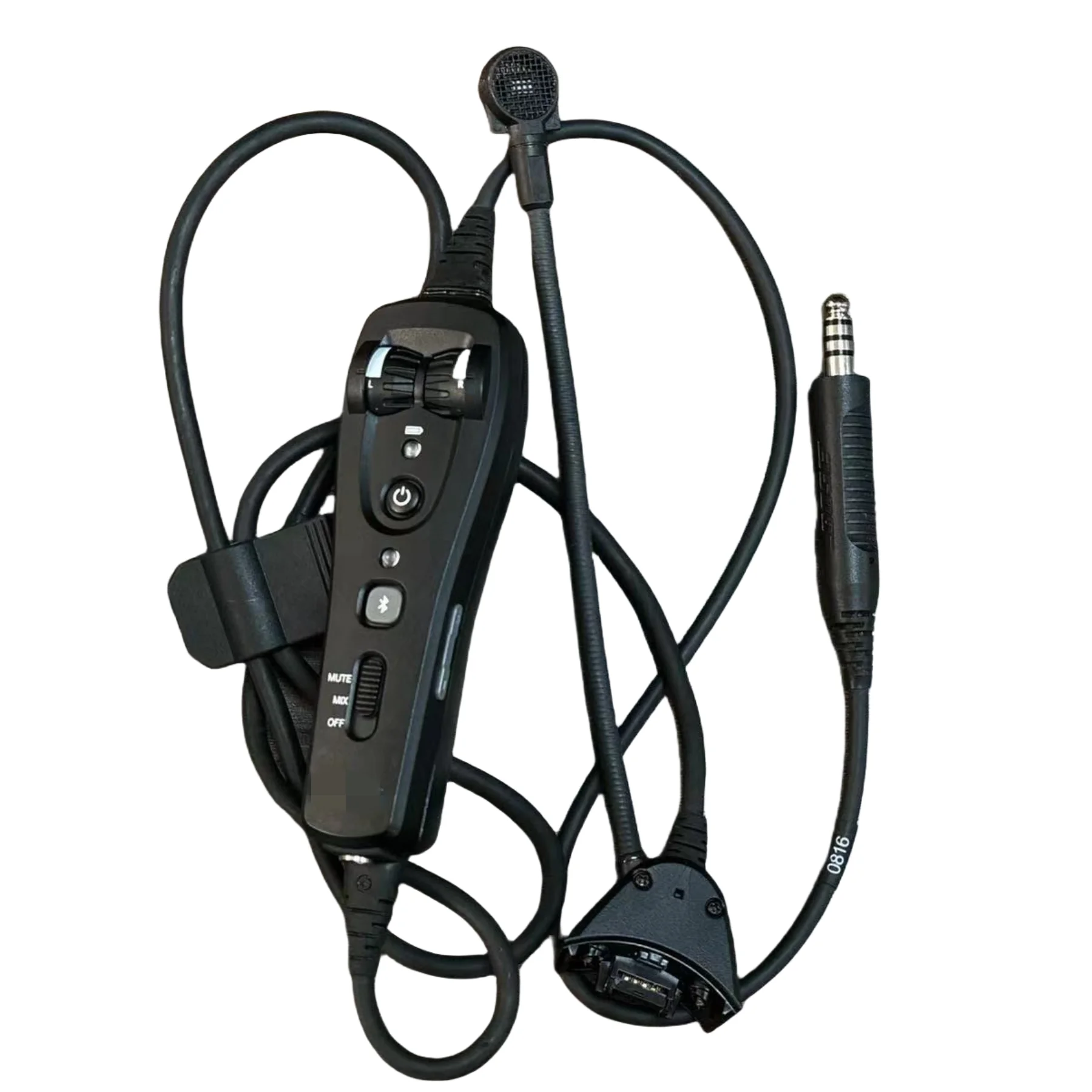 For Bose-A20 Headset Cable Assembly Bluetooth Control & Mic-U174