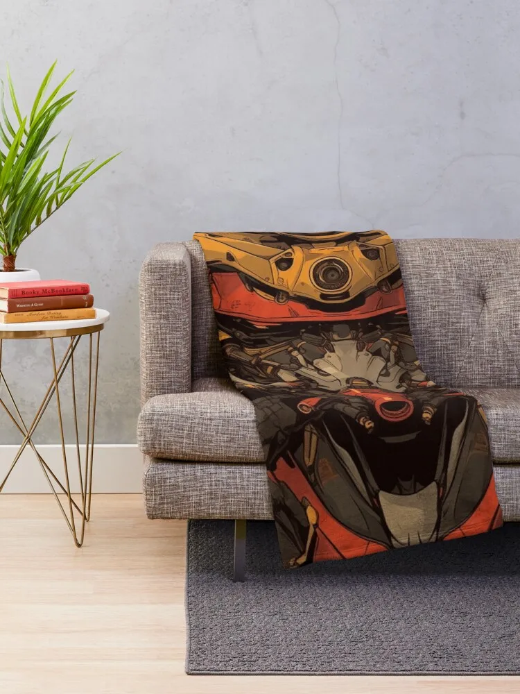 shogun mecha Throw Blanket Furrys christmas gifts cosplay anime Blankets