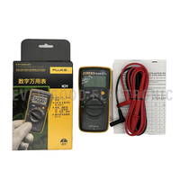 FLUKE 101 F101 KIT Mini Digital Multimeter Auto Range for AC/DC Voltage Resistance Capacitance Frequency Duty Cycle Tester